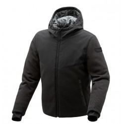 Tucano Urbano Μπουφάν Μηχανής Bormio Knit Hydroscud® Ανδρικό Χειμερινό μαύρο Μπουφάν Textile